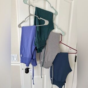 Free People Multi-Color Jogger XS/S Sweatpants Collection (4 pants in bundle)